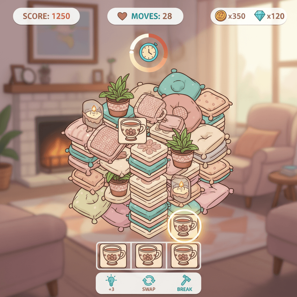 Zen Match hero mockup